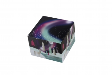 Geschenkbox mit Eindrückdeckel